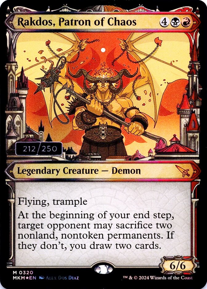 Rakdos, Patron of Chaos (Serial Numbered)