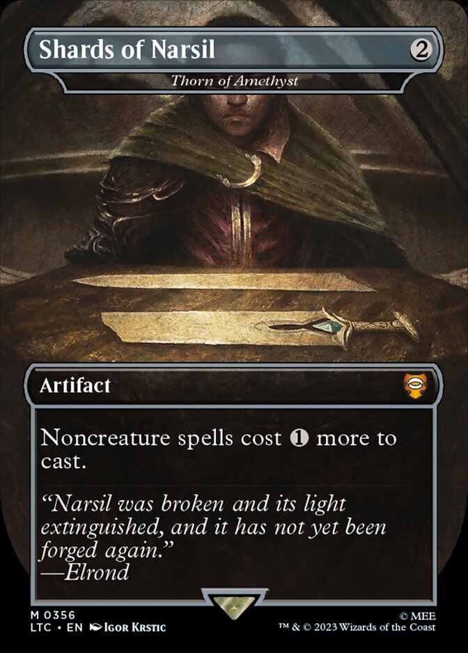 Shards of Narsil - Thorn of Amethyst