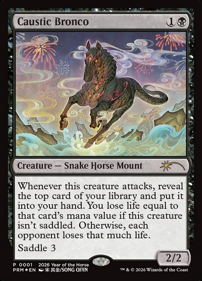 Caustic Bronco (Year of the Horse 2026)