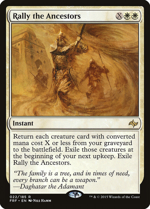 Rally the Ancestors - Magic: The Gathering