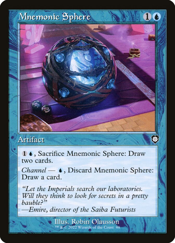 Mnemonic Sphere (Retro Frame)