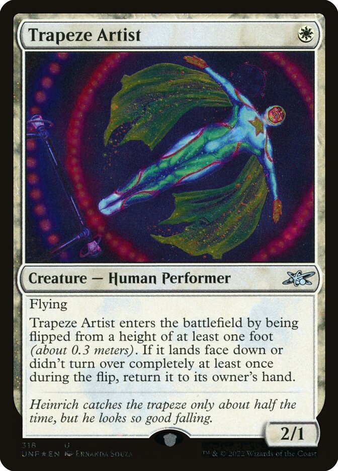 Trapeze Artist (Galaxy Foil)