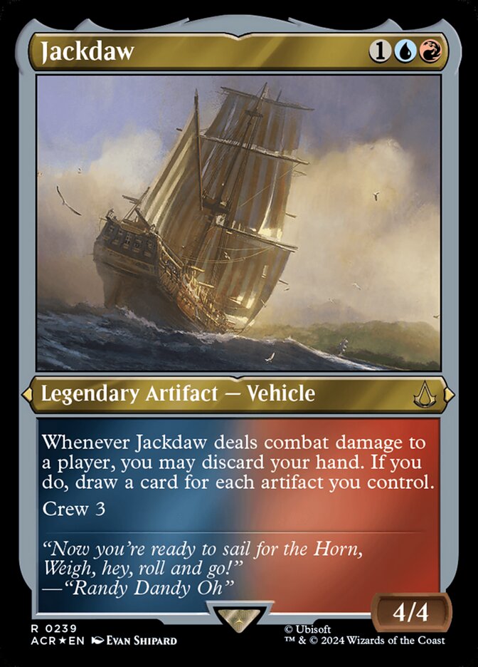 Jackdaw (Foil Etched)