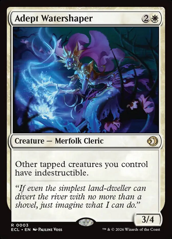 Adept Watershaper - Magic: The Gathering