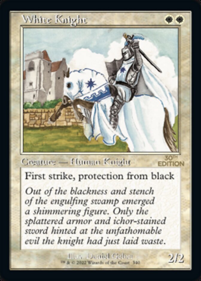 White Knight (Retro Frame)