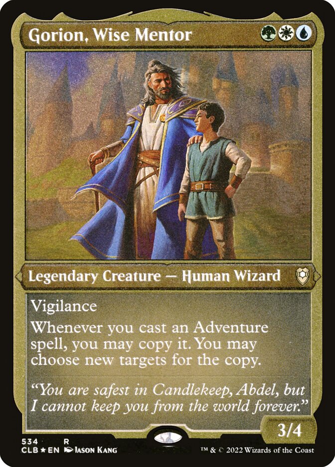 Gorion, Wise Mentor (Foil Etched)
