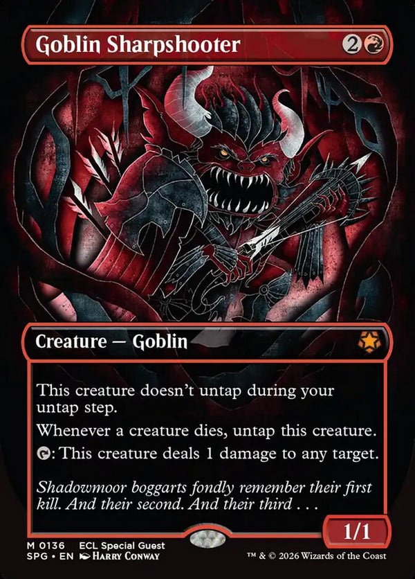 Goblin Sharpshooter (Borderless) - Magic: The Gathering