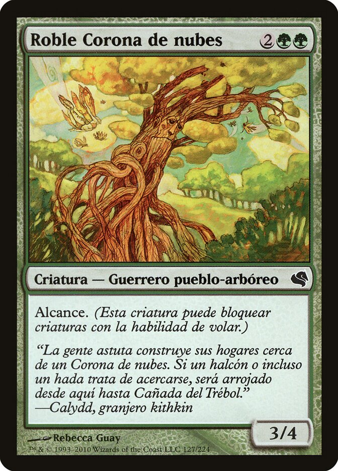 Cloudcrown Oak (Spanish) - "Roble Corona de nubes"