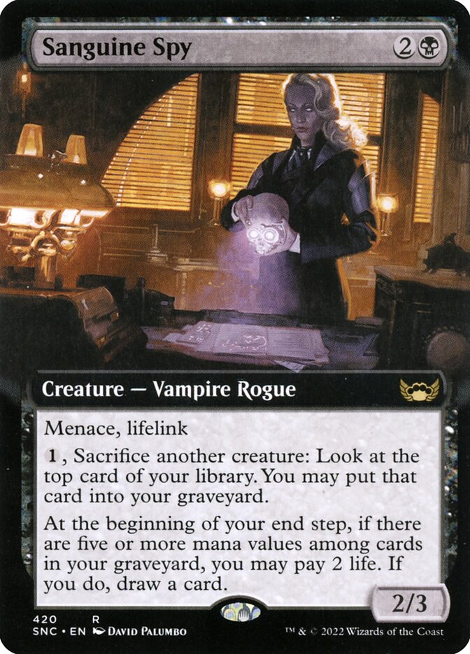 Sanguine Spy (Extended Art)