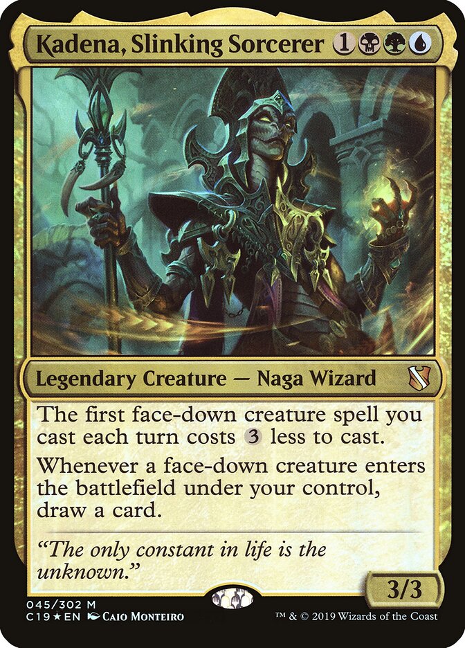 Kadena, Slinking Sorcerer (Commander 2019)
