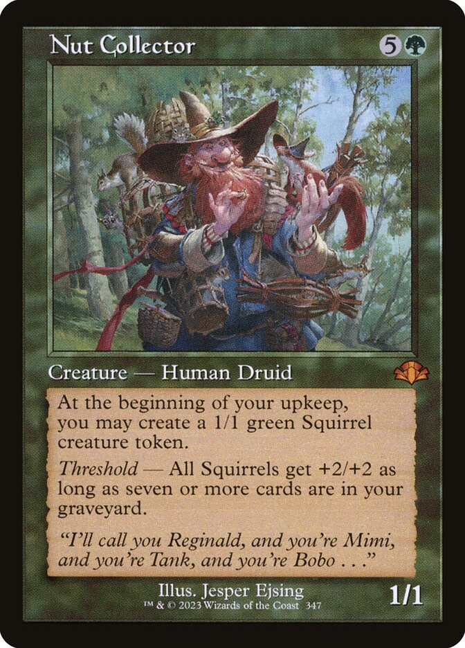 Nut Collector (Retro Frame)