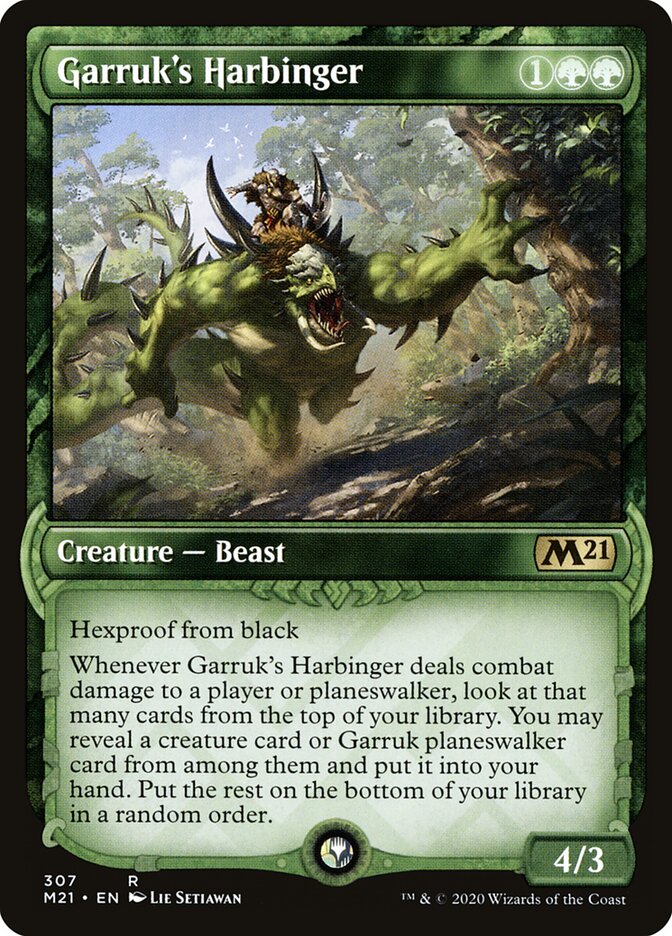 Garruk's Harbinger (Showcase)