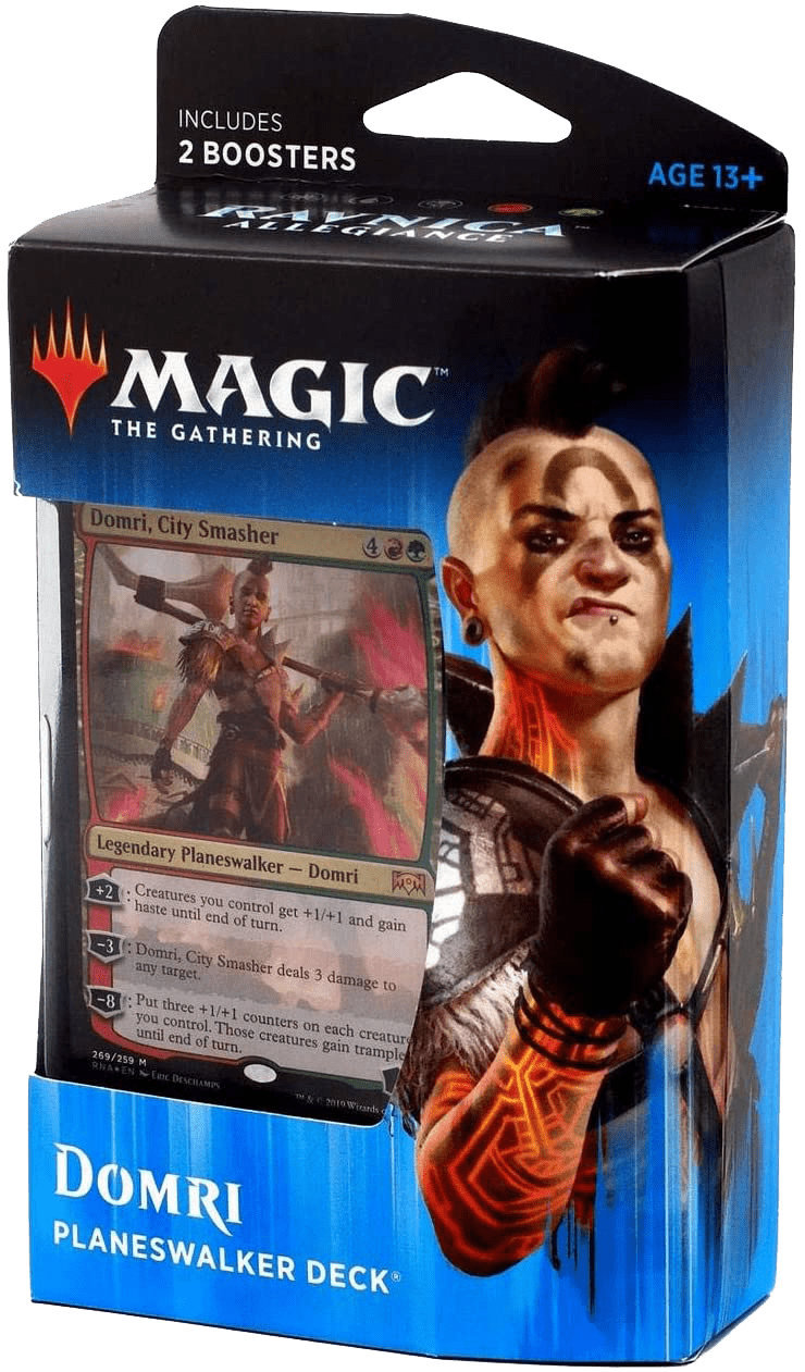 Magic: The Gathering – Ravnica Allegiance Planeswalker Deck: Domri, City Smasher