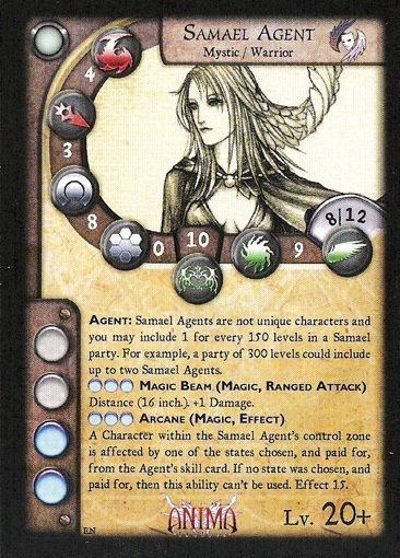 Anima Tactics: Samael Agent