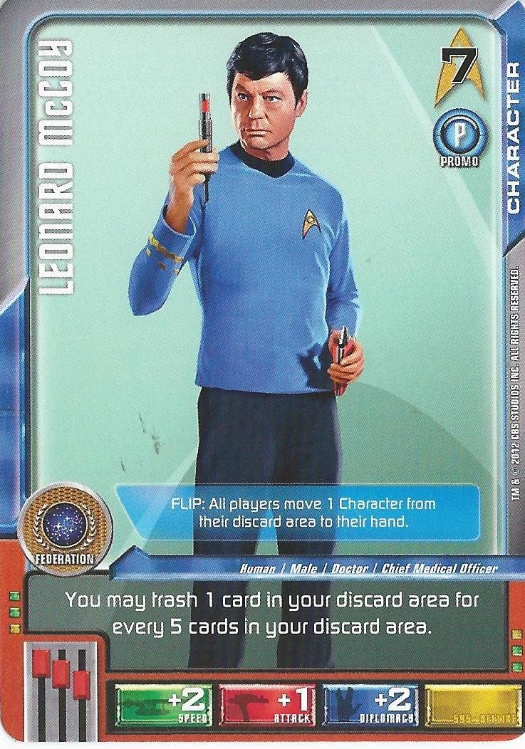 Star Trek Deck Building Game: Leonard McCoy Promo