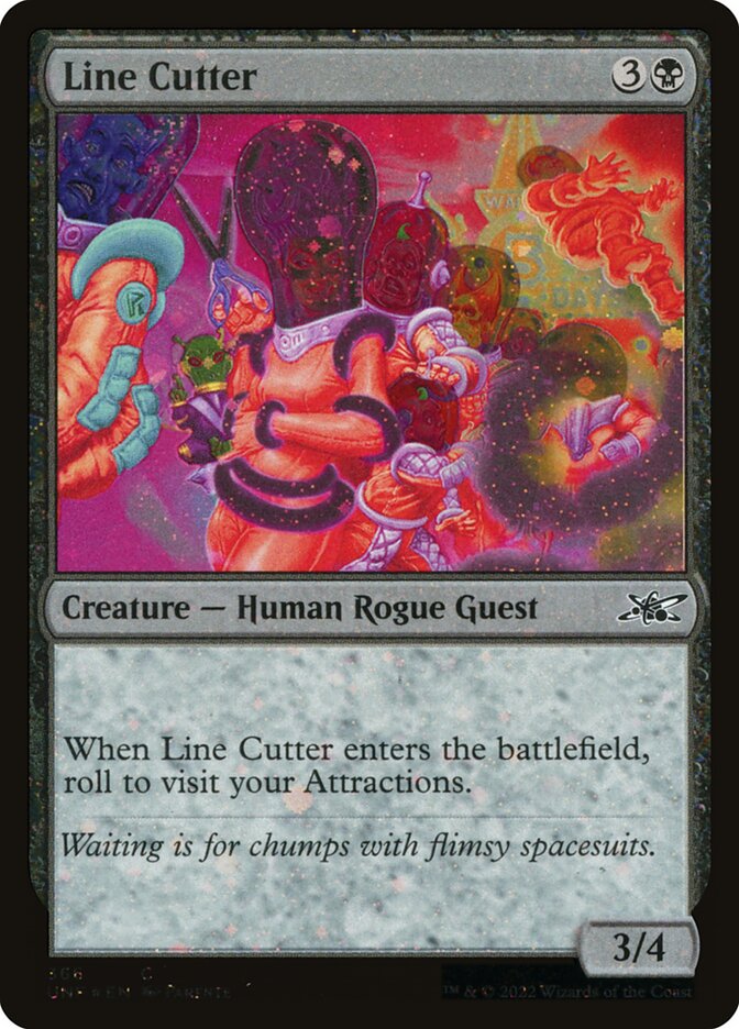 Line Cutter (Galaxy Foil)