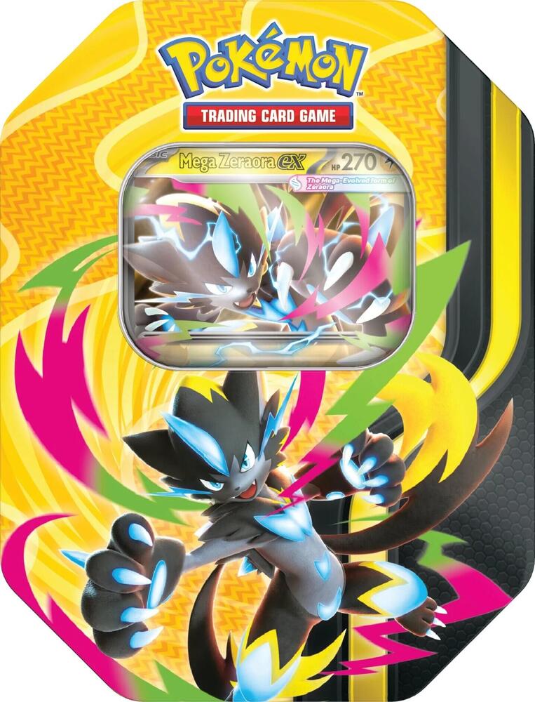 Mega Forces Tin [Mega Zeraora ex]