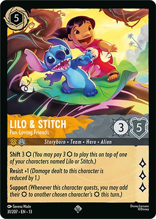 Lilo & Stitch - Fun-Loving Friends - Disney Lorcana
