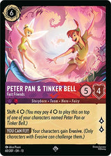 Peter Pan & Tinker Bell - Fast Friends - Disney Lorcana