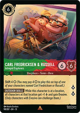 Carl Fredricksen & Russell - Intrepid Explorers - Disney Lorcana