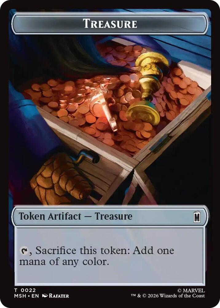 Treasure (0022) // Construct (0014) Double-Sided Token