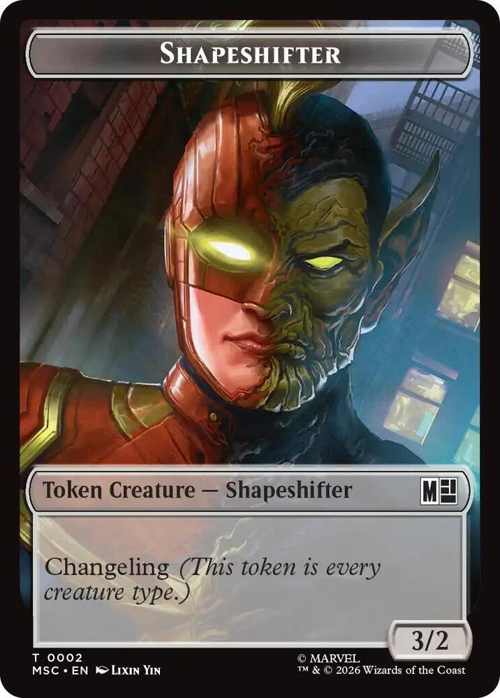 Shapeshifter // Ape Villain Double-Sided Token