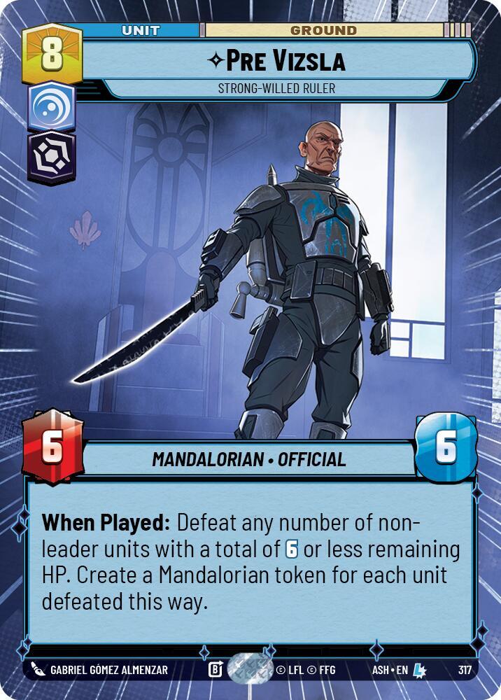 Pre Vizsla - Strong-Willed Ruler (Hyperspace)