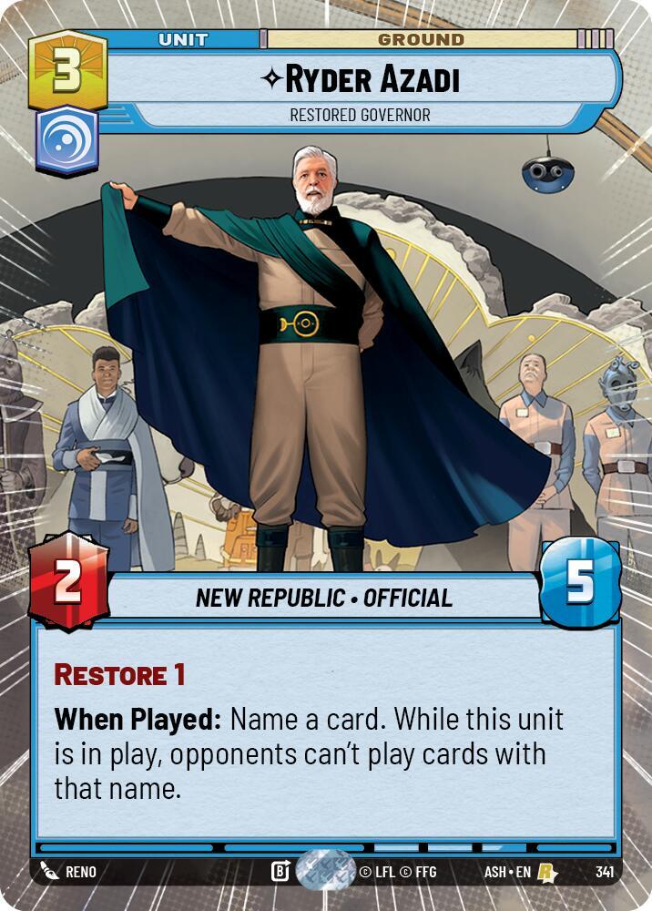 Ryder Azadi - Restored Governor (Hyperspace)