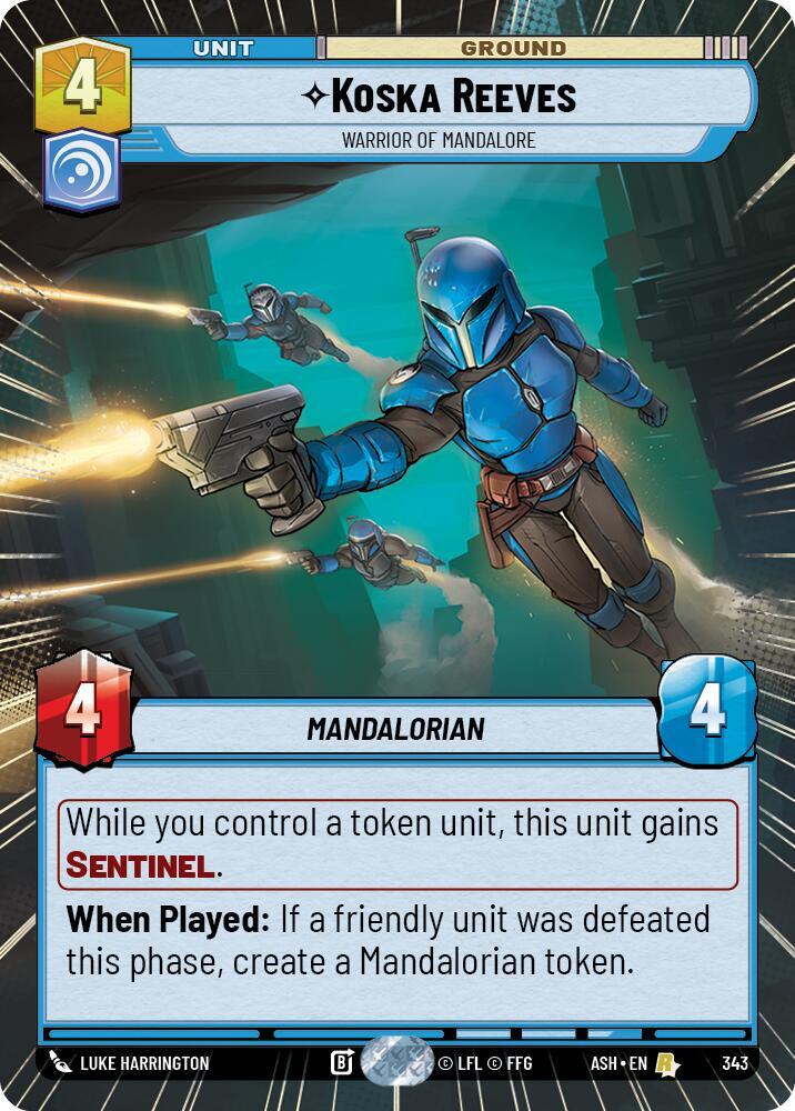 Koska Reeves - Warrior of Mandalore (Hyperspace)