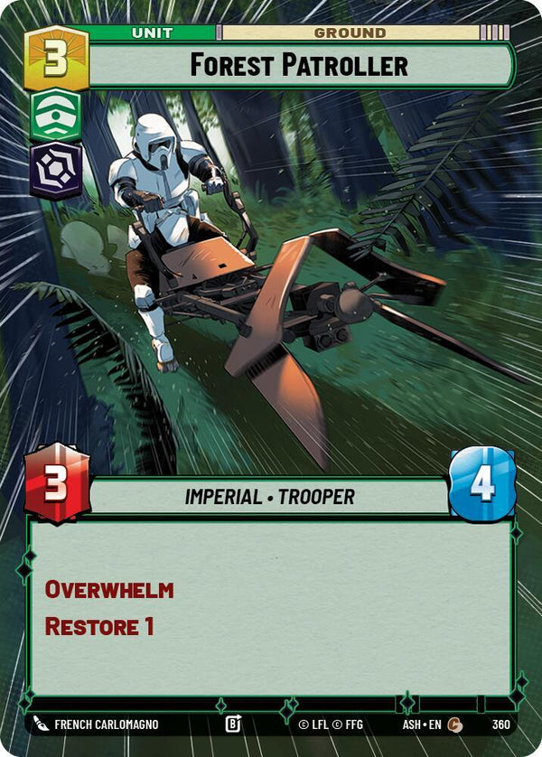 Forest Patroller (Hyperspace) - Star Wars Unlimited