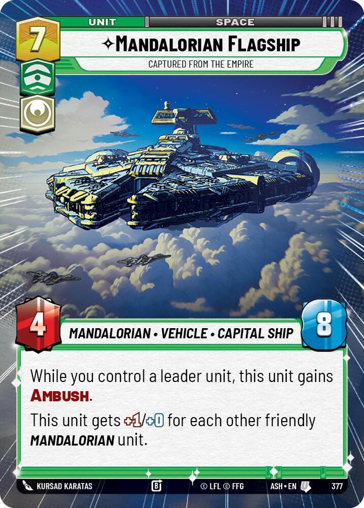 Mandalorian Flagship - Captured from the Empire (Hyperspace)