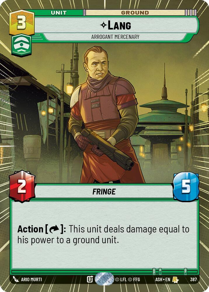 Lang - Arrogant Mercenary (Hyperspace)