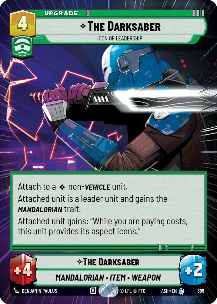 The Darksaber - Icon of Leadership (Hyperspace)
