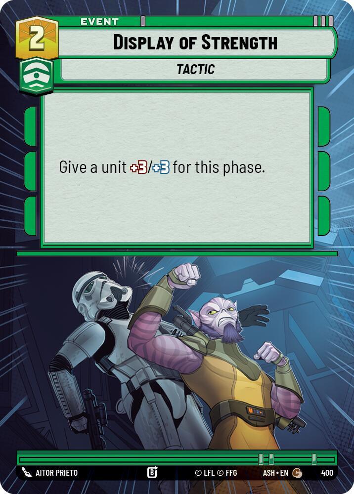 Display of Strength (Hyperspace)