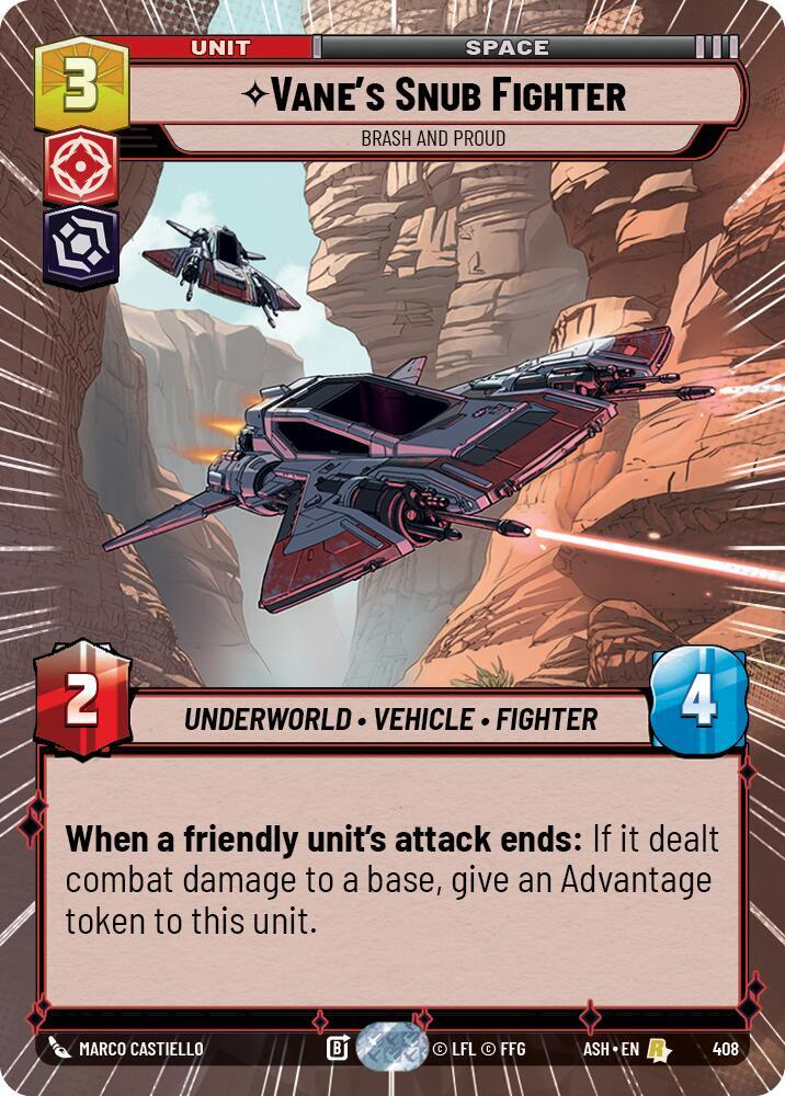 Vane's Snub Fighter - Brash and Proud (Hyperspace)