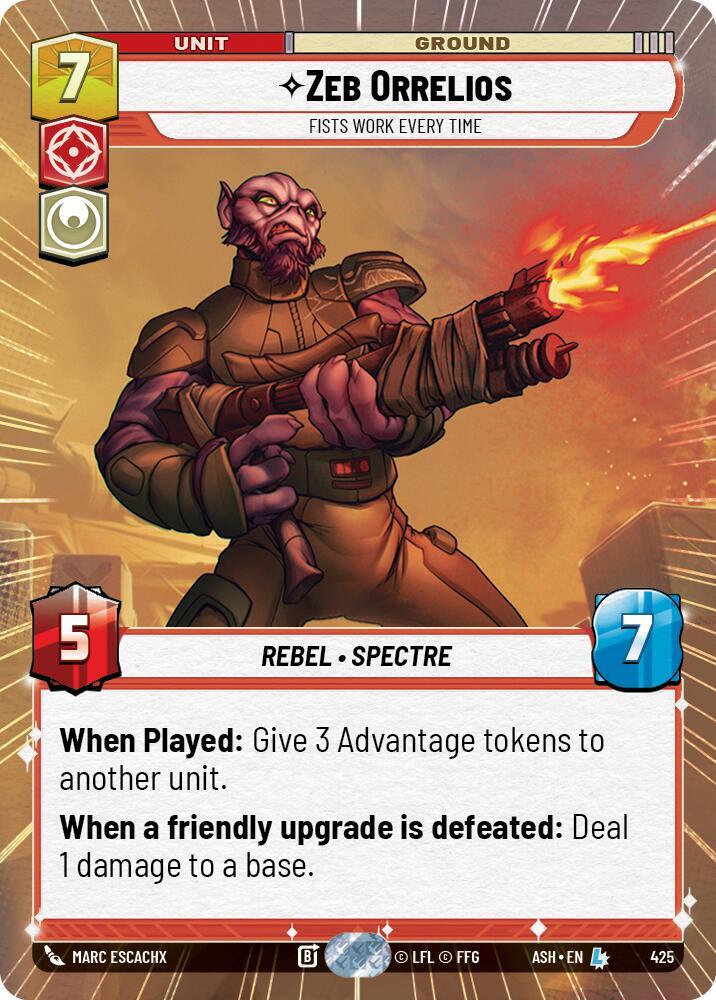 Zeb Orrelios - Fists Work Every Time (Hyperspace)