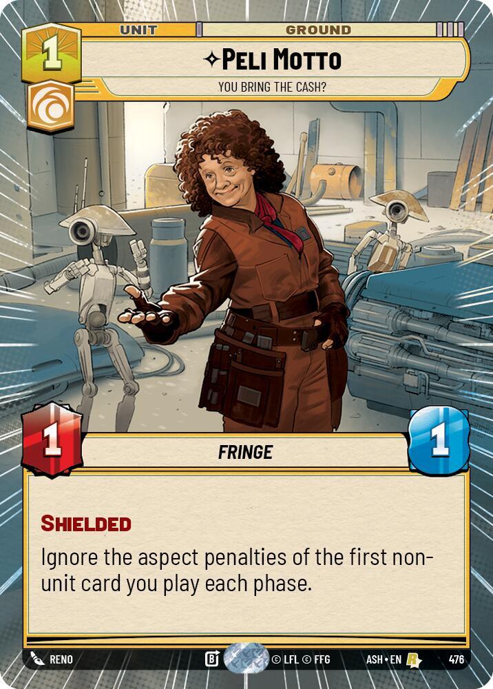 Peli Motto - You Bring the Cash? (Hyperspace)