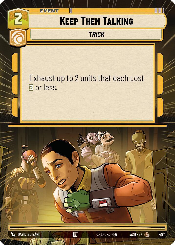 Keep Them Talking (Hyperspace)
