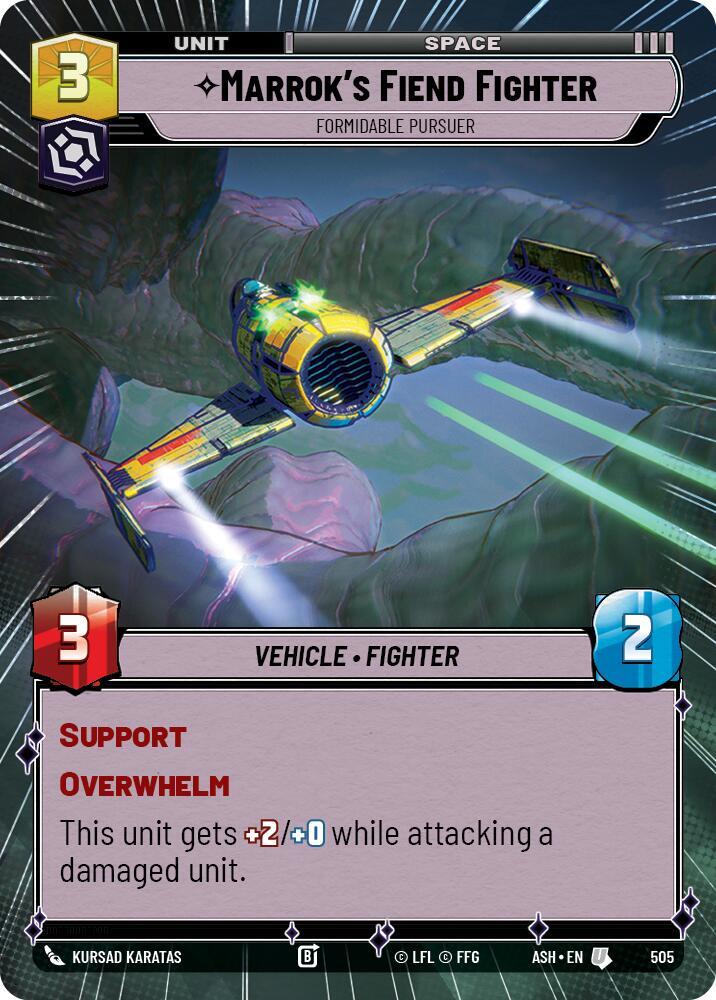 Marrok's Fiend Fighter - Formidable Pursuer (Hyperspace)