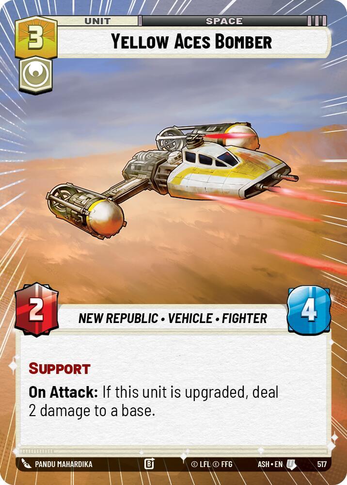 Yellow Aces Bomber (Hyperspace)