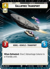 Gallofree Transport (Hyperspace) - Star Wars Unlimited