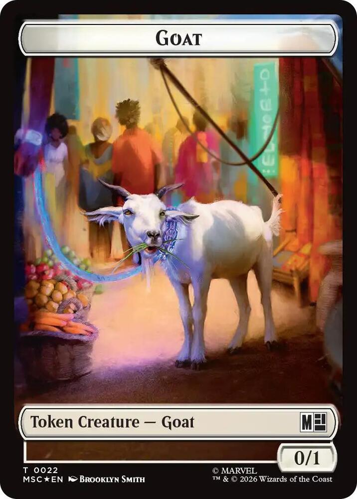 Goat // Soldier Double-Sided Token (Surge Foil)