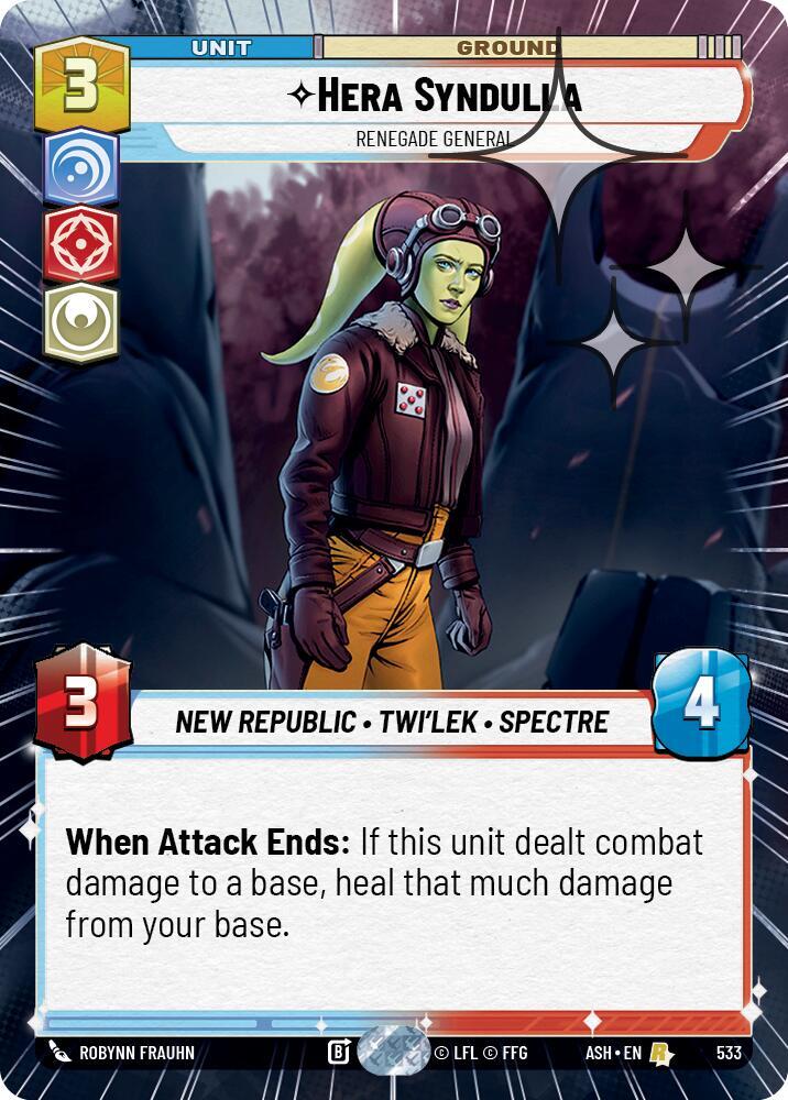 Hera Syndulla - Renegade General (Hyperspace Foil)