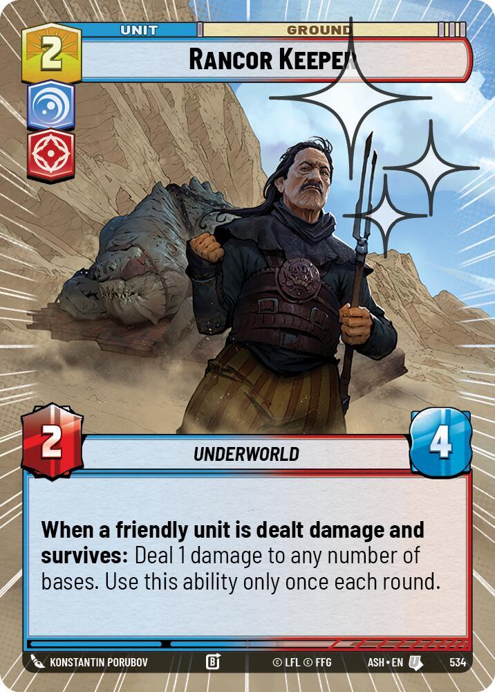 Rancor Keeper (Hyperspace Foil)
