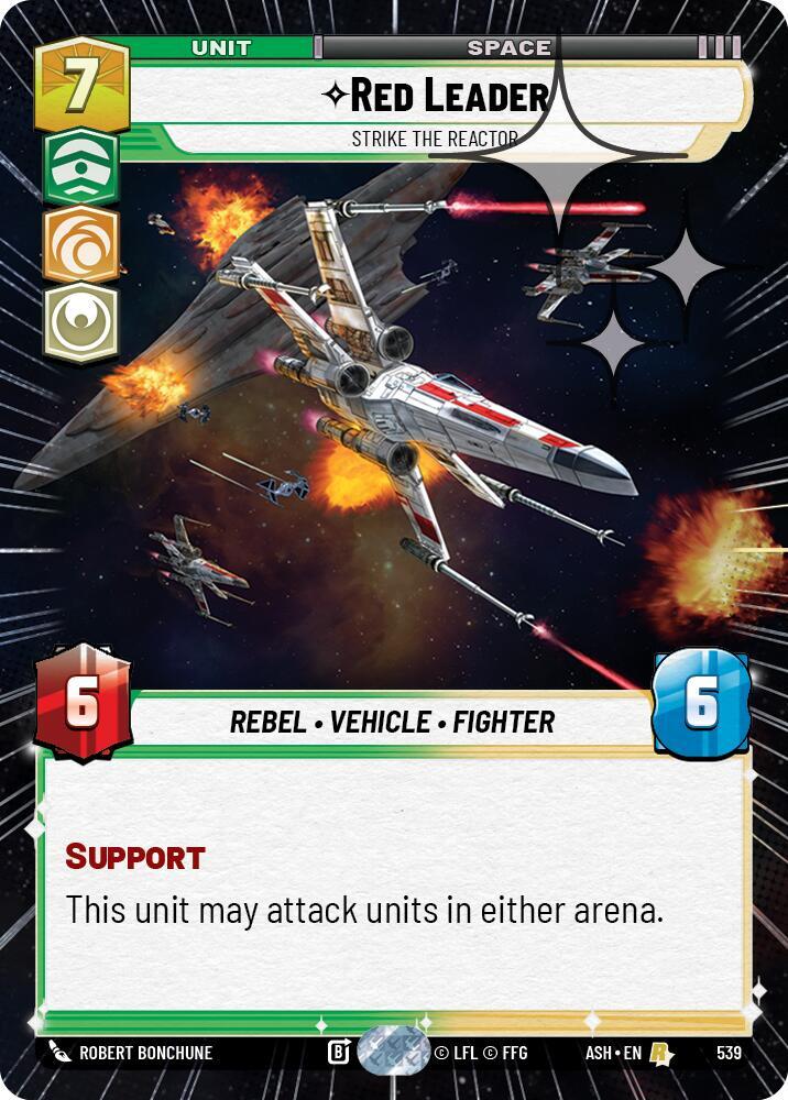 Red Leader - Strike the Reactor (Hyperspace Foil)