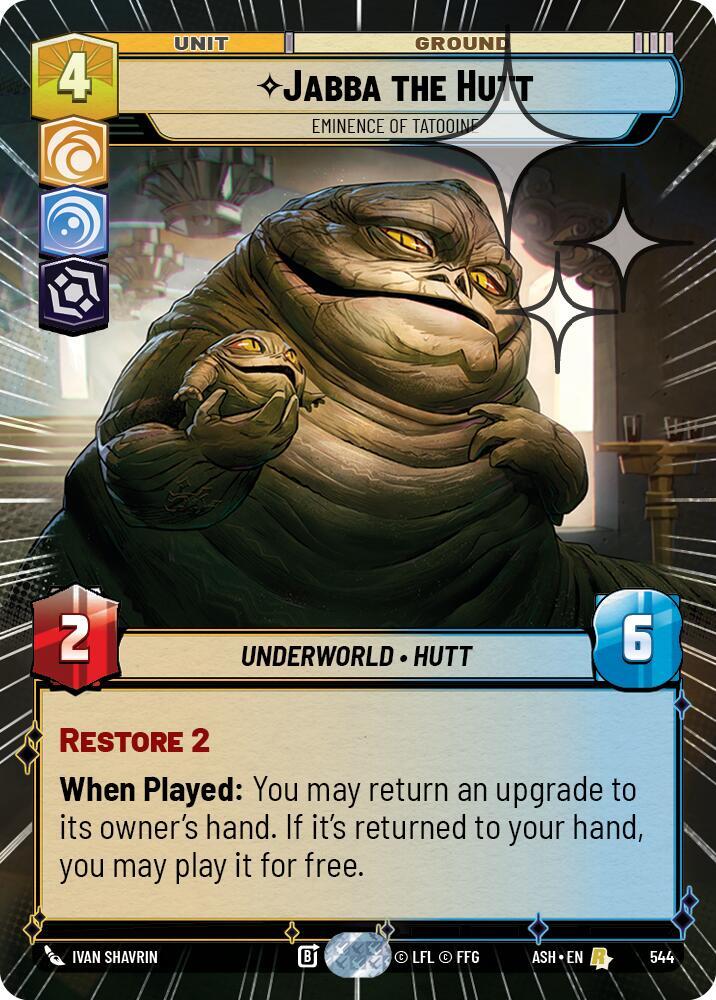 Jabba the Hutt - Eminence of Tatooine (Hyperspace Foil)