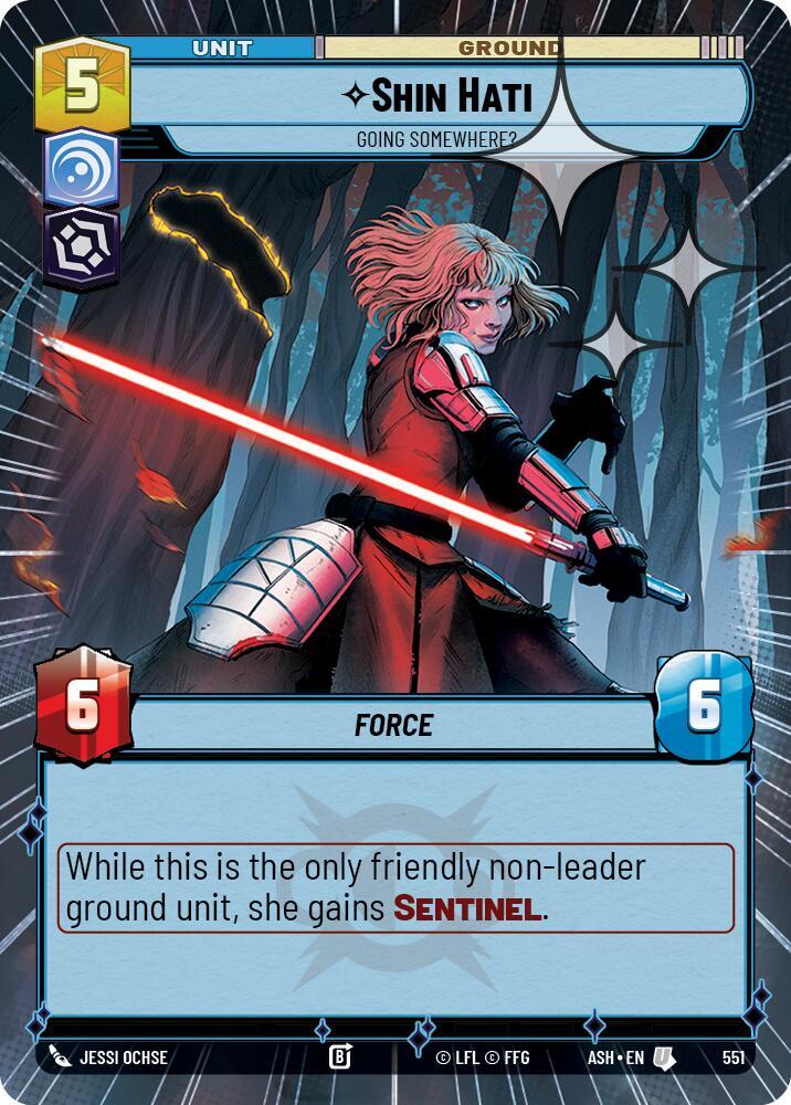 Shin Hati - Going Somewhere? (Hyperspace Foil)