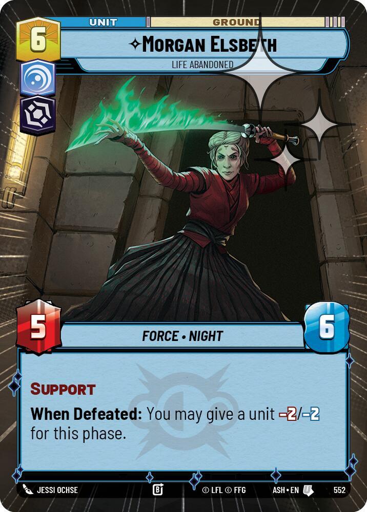 Morgan Elsbeth - Life Abandoned (Hyperspace Foil)