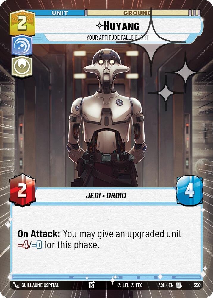 Huyang - Your Aptitude Falls Short (Hyperspace Foil)