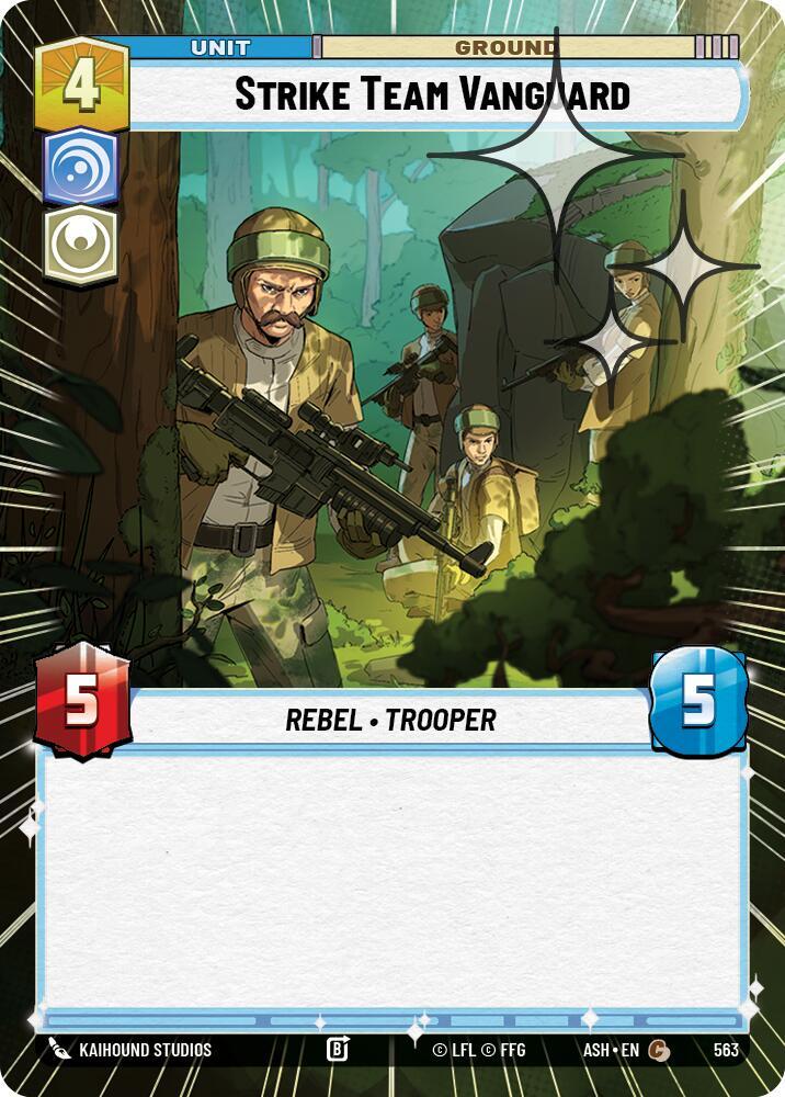 Strike Team Vanguard (Hyperspace Foil)